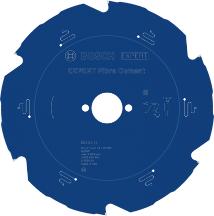 BoschEXPERT 纤维水泥圆锯片，210 毫米。